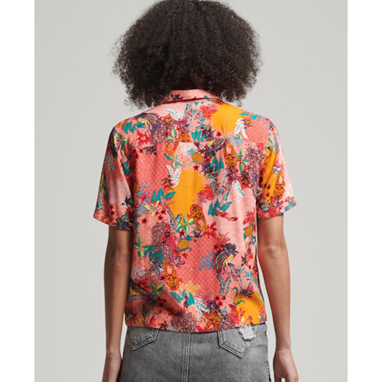 Superdry Γυναικείο πουκάμισο Vintage Resort Shirt